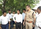 डीएम एसपी ने गंगा बाढ़ का किया निरिक्षण, मातहतों को दिया निर्देश 