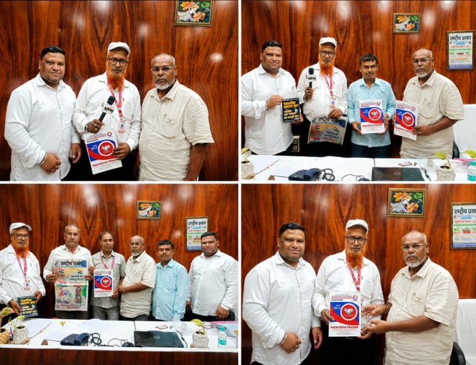 राष्ट्रीय प्रसार के मंच पर प्रतिभाओं का सम्मान, पत्रकारिता के मूल्यों पर हुआ विशेष मार्गदर्शन