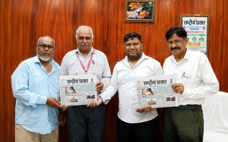अनुभवी टीम लीडरों का राष्ट्रीय प्रसार परिवार में भव्य स्वागत